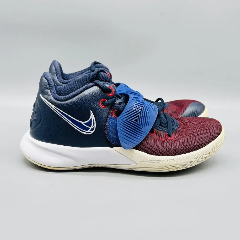 Nike Shoes Mens 6 Blue Red Kyrie Flytrap 3 Zoom Basketball Athletic Sneakers